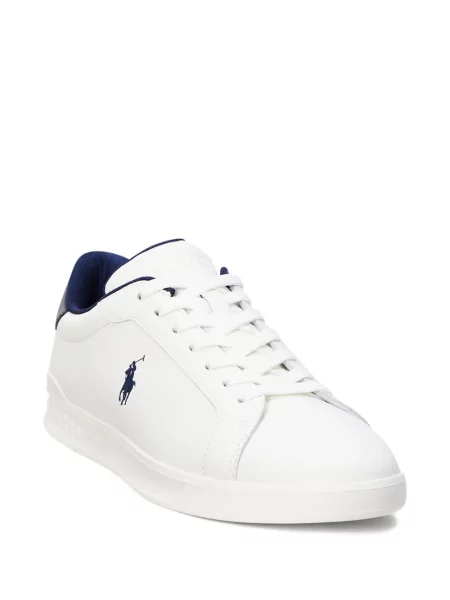Slip de baie Polo Ralph Lauren alergare cu cordon cu imagine alb