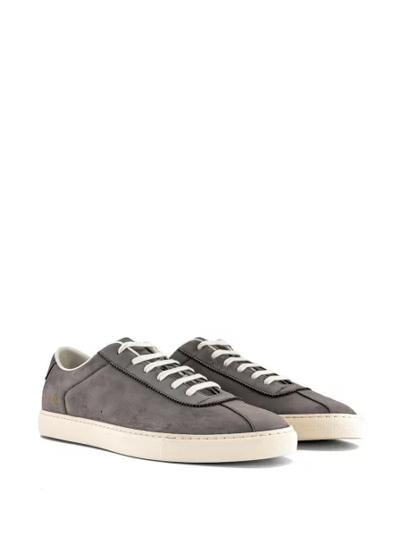Sneakerși Common Projects din piele de căprioară gri