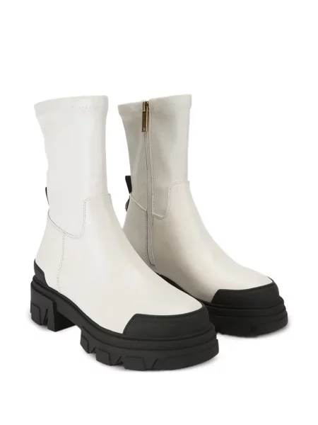 Cizme scurte Kurt Geiger London alb