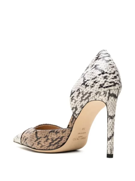 Pantofi cu toc Jimmy Choo cu model piele de șarpe