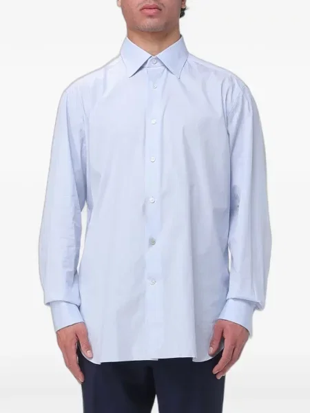 Cămașă Zegna stretch albastru