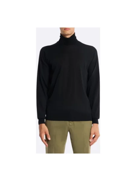 Sweter Pt Torino wełniany czarny