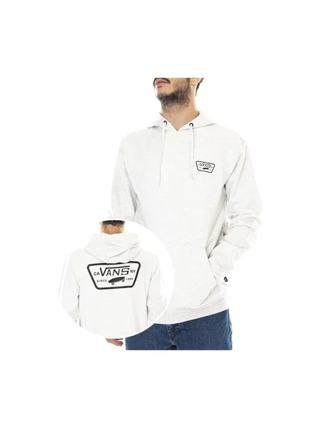 Bluza z kapturem Vans z kapturem szara