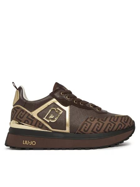 Sneakersy Liu Jo Maxi Wonder 01 hnedá