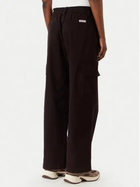Calvin Klein Jeans Cargo hlače smeđa