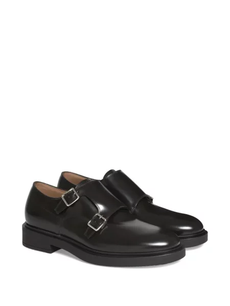 Pantofi loafer Gianvito Rossi din piele maro