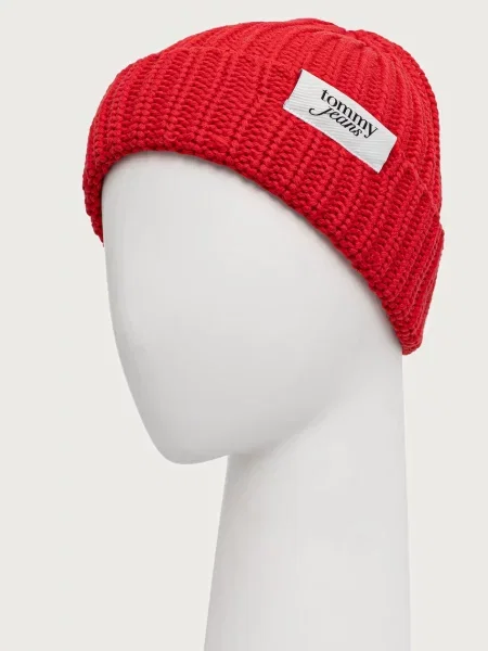 Tommy Jeans kapa rdeča