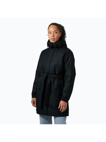 Palton izolat pentru femei Helly Hansen Classic Insulated Trench navy albastru închis