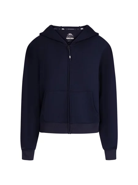Bluza Z Kapturem Sileas Active Z Pełnym Zamkiem Błyskawicznym niebieska