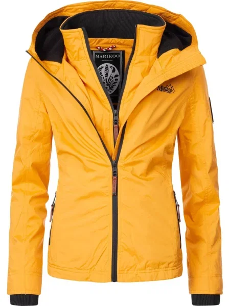 MARIKOO Funkcionalna jakna Erdbeere' rumena