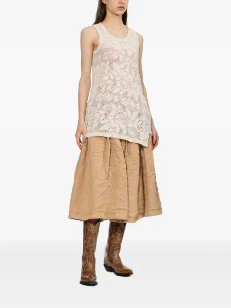 Vestă Comme Des Garçons cu broderie cu model floral