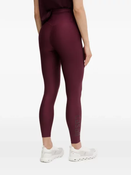 Leggings Casall cu talie înaltă cu imagine roșu