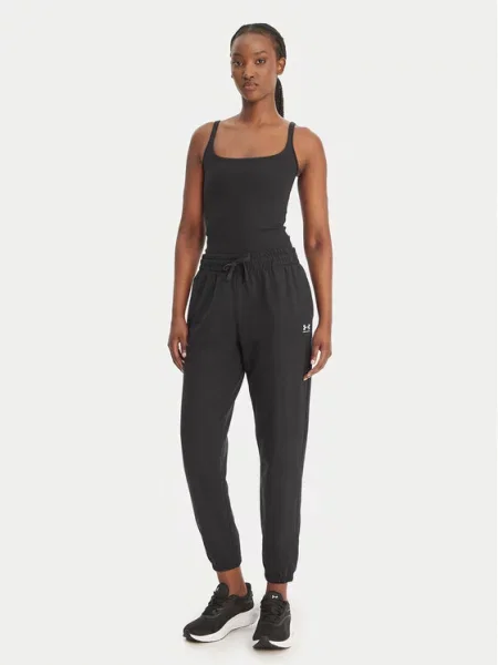 Under Armour Spodnji del trenirke Sport Terry črna