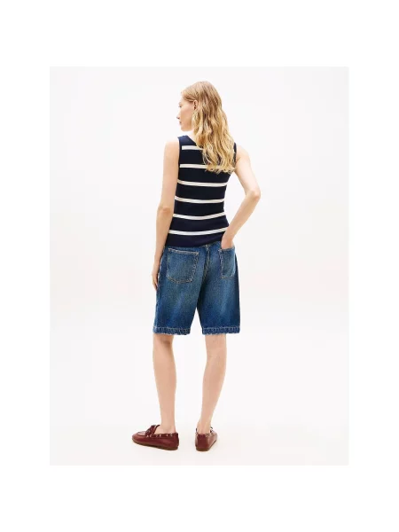 Tommy Hilfiger Top Bleumarin albastru