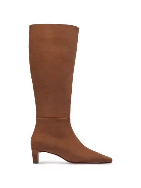 Botine Bernardo din piele de căprioară maro