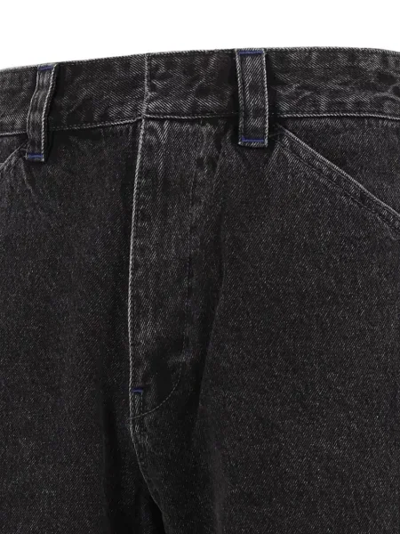 Szerokie jeansy Paul Smith czarne