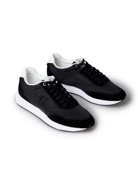 Calvin Klein sneakers RETRO RUNNER LACE UP MG alb