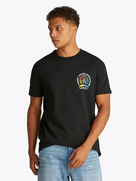 Tričko Tommy Jeans čierna
