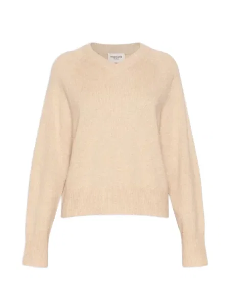 Pulover Weekend Max Mara din cașmir bej