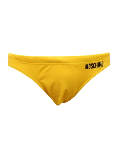 Kąpielówki Moschino żółte