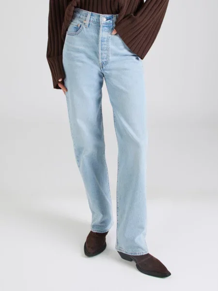 LEVI'S ® Jeans RIBCAGE deschis albastru