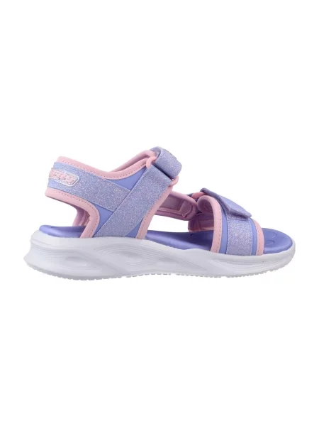 Sandále Skechers fialová