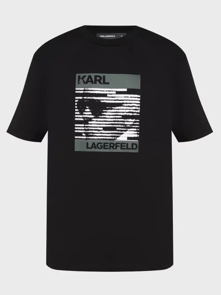 Футболка Karl Lagerfeld чорна