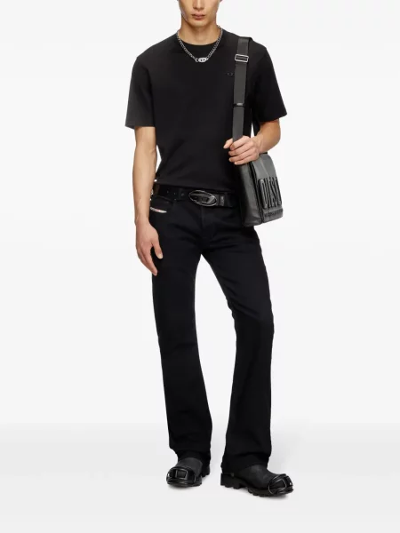 Tricou Diesel cu crăpătură negru
