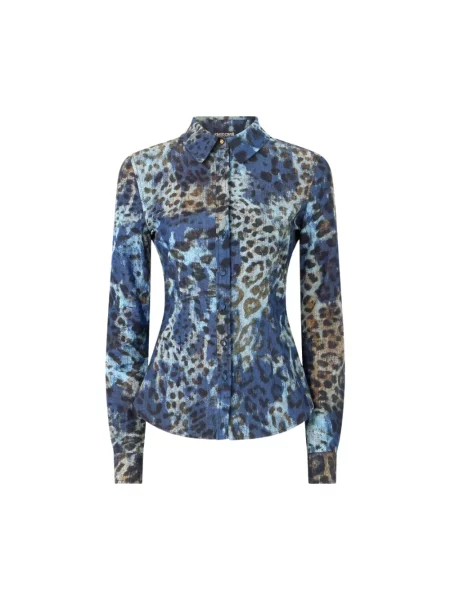 Koszula Roberto Cavalli skórzana