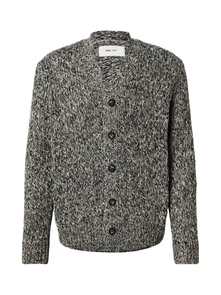 Pletena jopa Mika črna bela