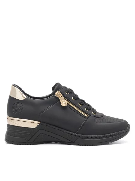 Sneakersy Rieker czarne