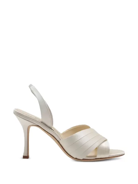 Sandale Manolo Blahnik din satin