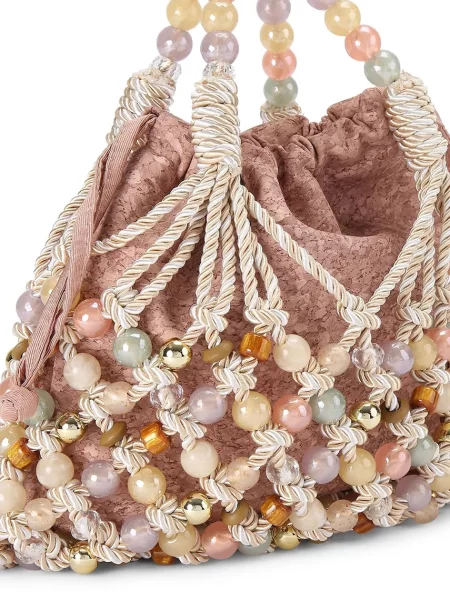 Kurt Geiger Tornazsák Macrame bézs