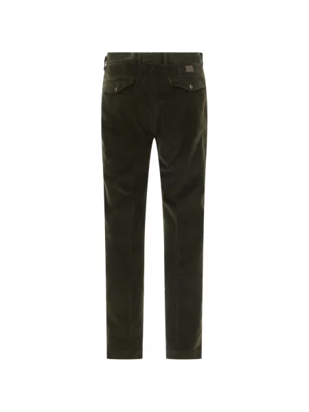 Pantaloni Incotex de catifea cord verde