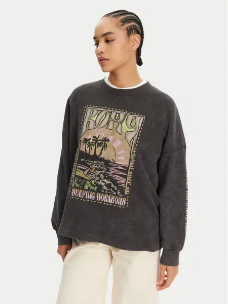 Roxy Суитшърт сив