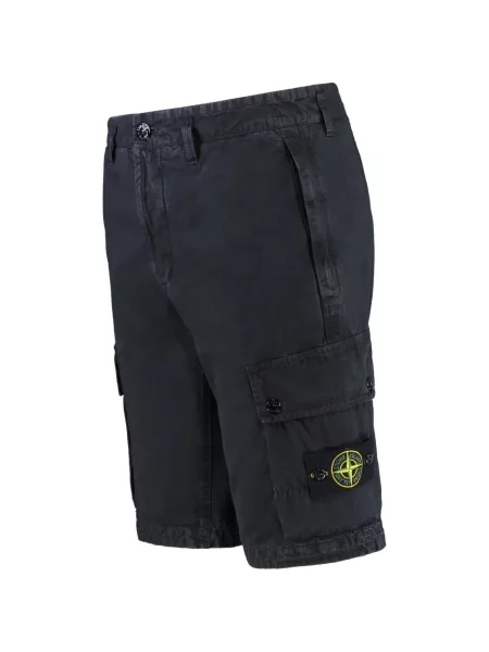 Kratke hlače kargo Stone Island kamenje plava