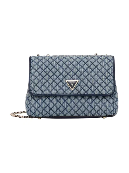Guess torebka crossbody GIULLY niebieska