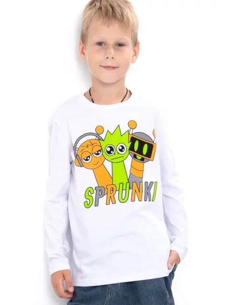 Дитячий Лонгслів Носи своє білий