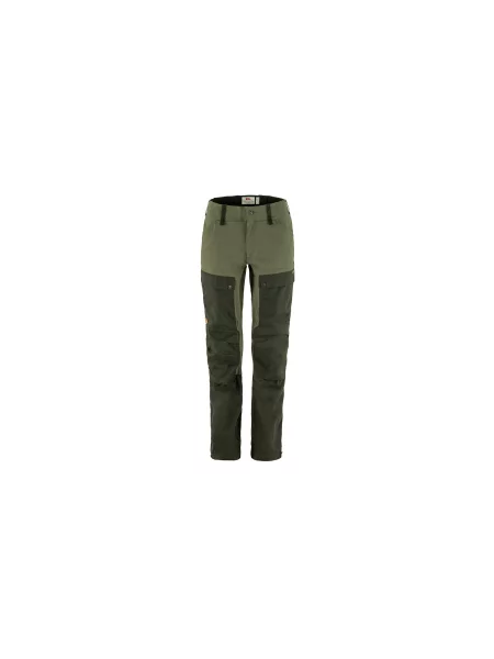Fjällräven Keb Trousers Curved W Short Kobiety Spodnie Fjällräven Size: 36 niebieski