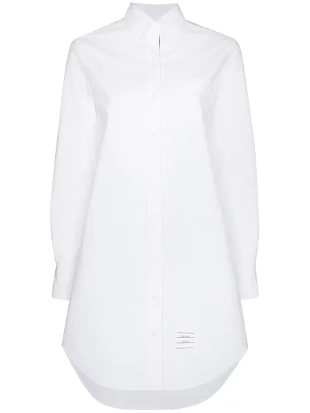 Mała mały sukienka koszulowa Thom Browne garniturowa biała