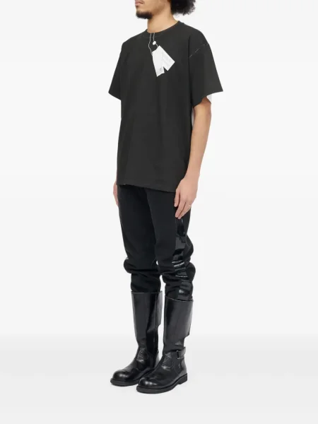 Tricou Mm6 Maison Margiela cu imagine negru
