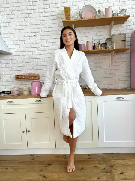 Халат Cosy білий