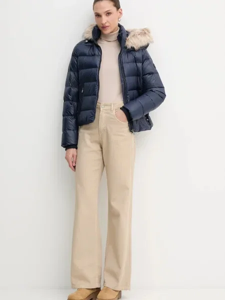 TOMMY HILFIGER Geacă de iarnă / bleumarin bej