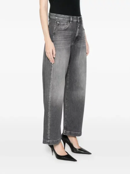 Blugi Ag Jeans cu autograf gri