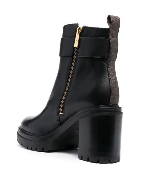 Loafersy Michael Michael Kors ocieplane o krotszym kroju czarne