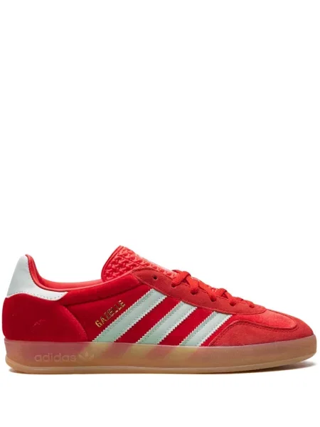 Sneakerși Adidas Gazelle de catifea albastru