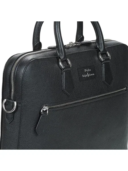 Geantă pentru laptop Polo Ralph Lauren negru
