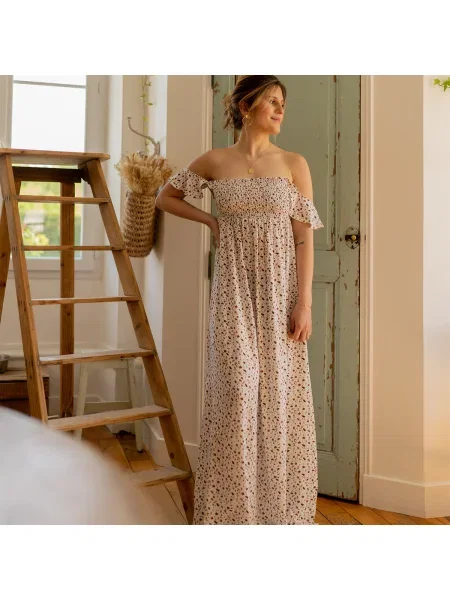 Rochie maxi Céleste lungă