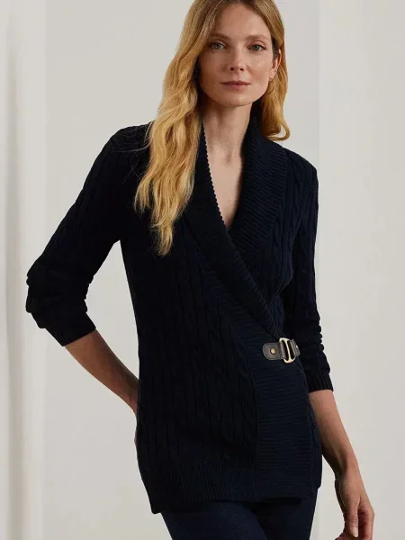 Kardigan Lauren Ralph Lauren niebieski