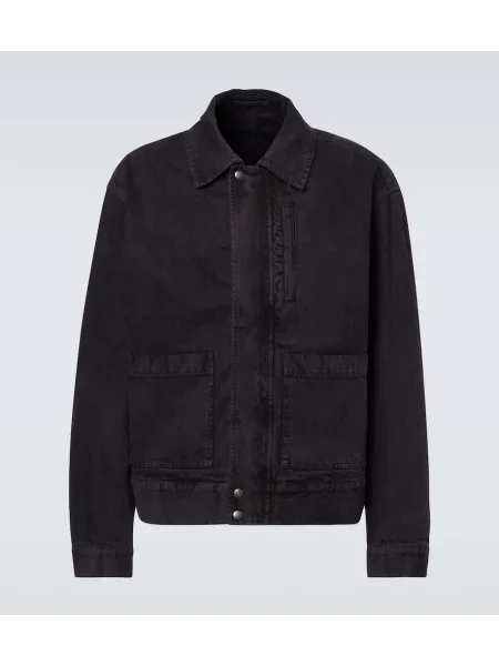 Geacă de blugi Dries Van Noten violet